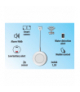 WiFi BATTERY FLOOD SENSOR - Czujnik wycieku wody WiFi SMART Greenlux GXSH080