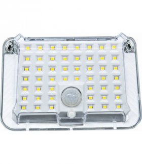 EMA SOLAR PIR 90LED NW 220lm - Kinkiet LED elewacyjny SOLAR Greenlux GXSO018