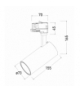 TENGUO TRACK W GU10 - Oprawa GU10 szynowa (SPOT TRACKLIGHT) Greenlux GXTR130