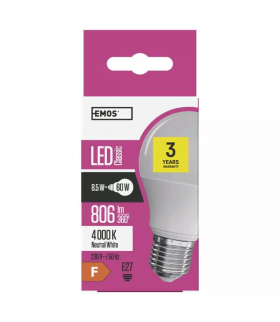 Żarówka LED Classic A60 8,5W E27 neutralna biel EMOS Lighting ZQ5141