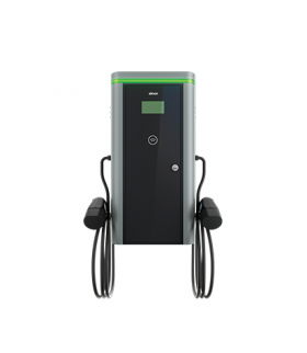 Stacja ładowania pojazdów elektrycznych, naścienna, IP54, IK10, 7,4kW-14,8kW, 230-400V, 1F 32 A, 2x kabel prosty T2, 5m, Ethernet RS485 Simon 0630232-100