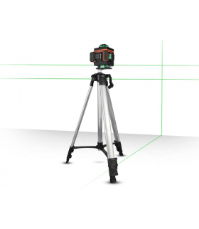 POZIOMICA LASEROWA 360° LASER KRZYŻOWY 4D + STATYW M293