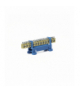 Listwa zerowa zacisk LZ- 12-B (12x16) niebieska Elektro INQ LZ-12-B