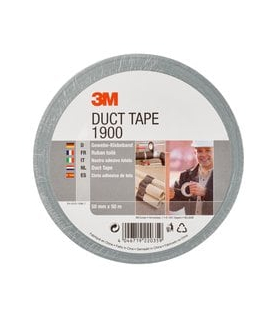3M™ Taśma typu duct 1900 srebrna, 50mm x 50m 3M DE272913737