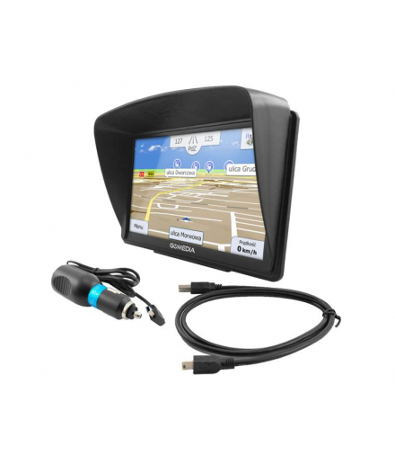 NAWIGACJA GPS GOMEDIA PRO 7010 7 MAPA iGO PRIMO TRUCK 512MB GOMEDIA LXGPS7010PRO