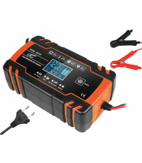  Ładowarka automatyczna,prostownik mikroprocesorowy LTC 12V 8A - 24V 4A pomarańczowy LTC LX1210