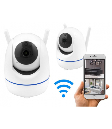 Kamera wewnętrzna obrotowa IP LTC, WiFi, 2.0MP, MicroSD-128GB. LTC LXKAM20