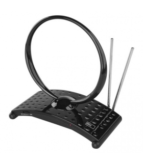 Antena pokojowa CITY RING-C550, DVB-T2, DAB, FM, filtr LTE/4G/5G EMOS J0701