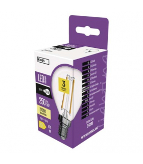 Żarówka LED Filament Mini Globe / E14 / 1,8 W (25 W) / 250 lm / ciepła biel EMOS ZF1200