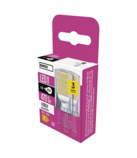 Żarówka LED Classic JC / G9 / 4 W (40 W) / 470 lm / neutralna biel EMOS ZQ9545.2