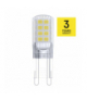 Żarówka LED Classic JC / G9 / 2,5 W (32 W) / 350 lm / neutralna biel EMOS ZQ9536