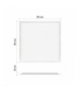 Panel LED DAXXO backlit 60×60 36W neutralna biel EMOS ZB2414