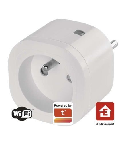 GoSmart Gniazdo WiFi Tuya 230V IP-3001F EMOS P5551