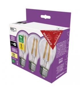 Żarówka LED Filament A60 / E27 / 5 W (75 W) / 1 060 lm / ciepła biel EMOS ZF5157.3