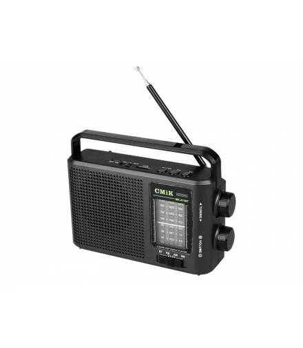 Radio przenośne MK-411BT, Bluetooth, USB, Latarka z akumulatorem 18650. LAMEX LXMK411BT
