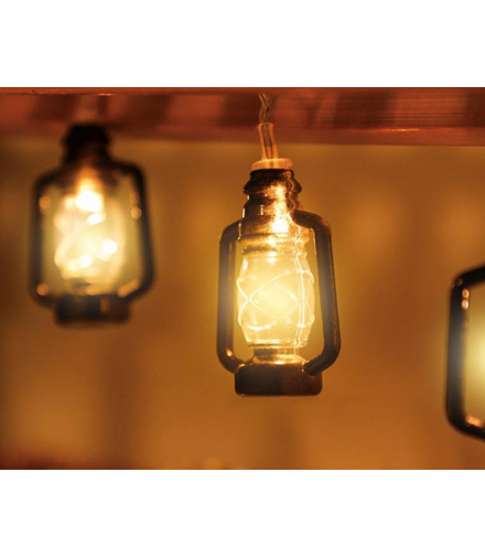 SZNUR SOLARNY LATARENKI LED SUNARI FLS-86 30LED 6,5m 3000K 600mAh Li-Ion FOREVER LIGHT LAMEX LX100390