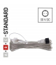 Oświetlenie łączone Standard - przedłużacz 10m, przeźroczysty, IP44 EMOS Lighting D1ZB02