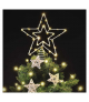 Oświetlenie łączone Standard - gwiazda na szpic 30 LED 28 cm, ciepła biel, IP44 EMOS Lighting D1ZW01