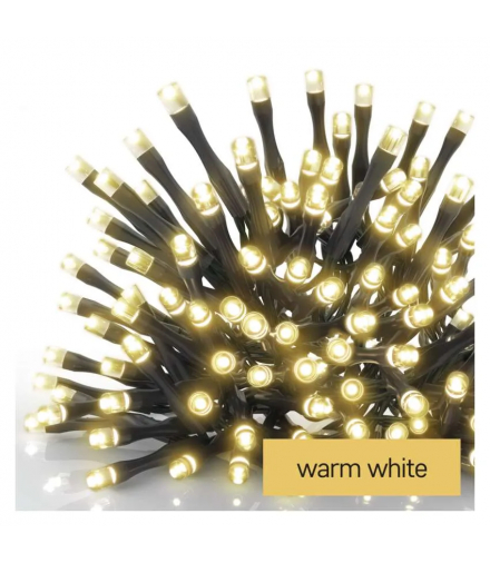 Oświetlenie łączone Standard - łańcuch 100 LED 10m ciepła biel, IP44 EMOS Lighting D1AW03
