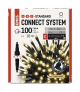 Oświetlenie łączone Standard - łańcuch 100 LED 10m ciepła biel, IP44 EMOS Lighting D1AW03