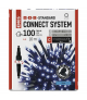 Oświetlenie łączone Standard - łańcuch 100 LED 10m niebieski, IP44 EMOS Lighting D1AB01
