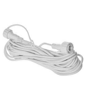 Oświetlenie łączone Profi - przedłużacz 10m, biały przewód, IP44 EMOS Lighting D2ZW01