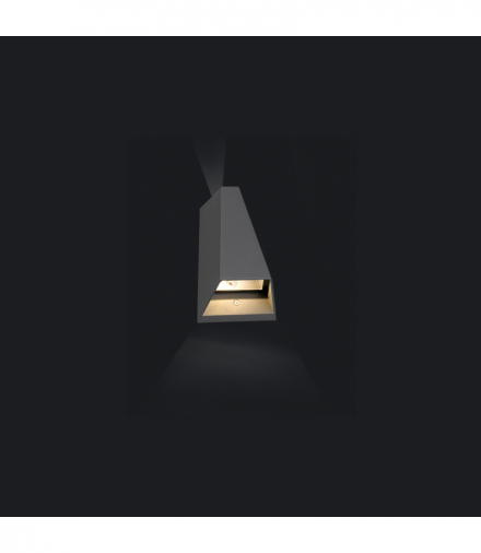 PEAK LED Lampa w stylu nowoczesnym LED max 2x3W 3000K 62lm Grafitowy Nowodvorski 4441