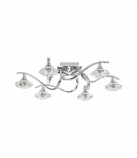 TESALLI Lampa w stylu New York G9 max 6x40W Chrom Nowodvorski 4653