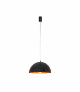 HEMISPHERE S Lampa wisząca w stylu nowoczesnym E27 max 1x60W Czarny Nowodvorski 4840