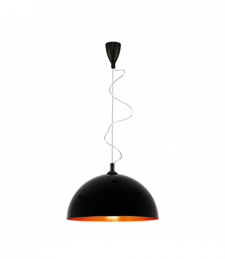 HEMISPHERE L Lampa wisząca w stylu nowoczesnym E27 max 1x60W Czarny Nowodvorski 4844