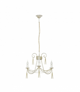 TWIST Żyrandol w stylu klasycznym E14 max 10W LED Biały Nowodvorski 4983