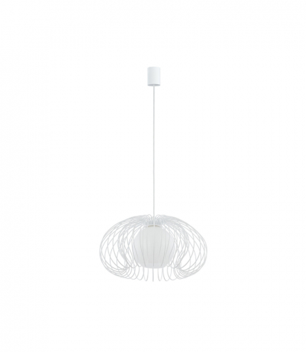 MERSEY Lampa wisząca w stylu nowoczesnym E27 max 25W LED Biały Nowodvorski 5295