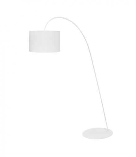 ALICE L Lampa Podłogowa w stylu nowoczesnym E27 max 25W LED Biały Nowodvorski 5386