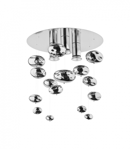 SALVA C Lampa w stylu nowoczesnym GU10 max 10W LED Chrom Nowodvorski 5424