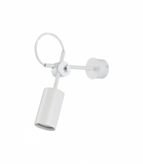EYE Kinkiet regulowany w stylu nowoczesnym GU10 max 10W LED Biały Nowodvorski 5654