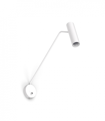 EYE SUPER Kinkiet regulowany z wyłącznkiem w stylu nowoczesnym GU10 max 10W LED Biały Nowodvorski 6487