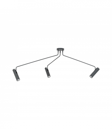 EYE SUPER Lampa w stylu nowoczesnym GU10 max 10W LED Grafitowy Nowodvorski 6497