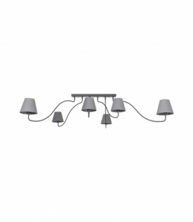 SWIVEL Lampa w stylu nowoczesnym E14 max 10W LED Szary Nowodvorski 6553
