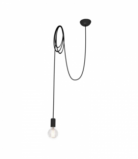 SPIDER Lampa wisząca w stylu nowoczesnym E27 max 25W LED Czarny Nowodvorski 6792