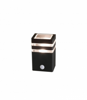RIO SENSOR Lampa w stylu nowoczesnym E27 max 10W LED Czarny Nowodvorski 7017