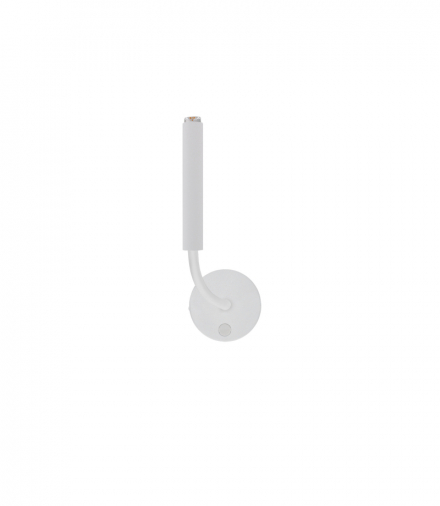 STALACTITE Kinkiet regulowany z wyłącznkiem w stylu nowoczesnym G9 max 1x10W LED Biały Nowodvorski 8350