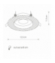 ECHO Lampa w stylu nowoczesnym GU10 max 15W LED Biały Nowodvorski 8371