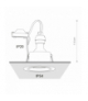 FOXTROT Lampa w stylu nowoczesnym GU10 max 15W LED Biały Nowodvorski 8373