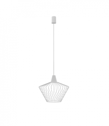 WAVE S Lampa wisząca w stylu nowoczesnym E27 max 25W LED Biały Nowodvorski 8860