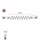 Oświetlenie łączone Profi - łańcuch 100 LED 10m zimna biel, biały przewód, IP44 EMOS D2AC05