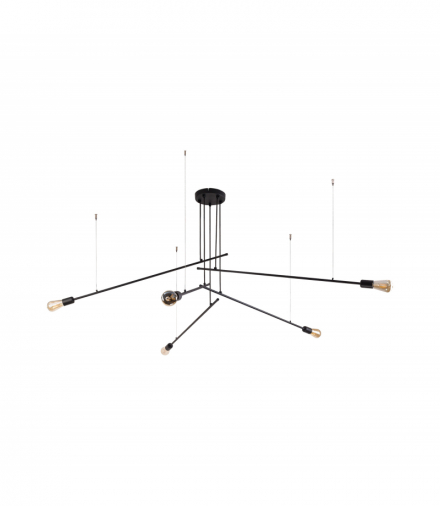 PILE Lampa wisząca w stylu nowoczesnym E27 max 25W LED Czarny Nowodvorski 9127