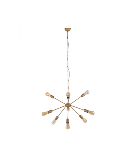 ROD Lampa wisząca w stylu nowoczesnym E27 max 9x60W Złoty Nowodvorski 9130