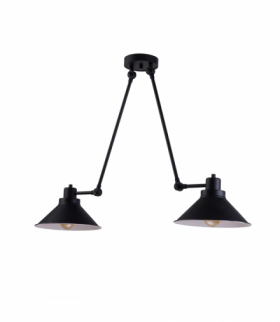 TECHNO Lampa w stylu industrialnym E27 max 25W LED Czarny Nowodvorski 9143