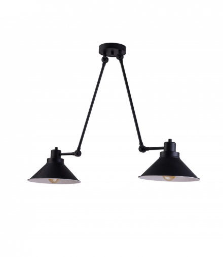 TECHNO Lampa w stylu industrialnym E27 max 25W LED Czarny Nowodvorski 9143