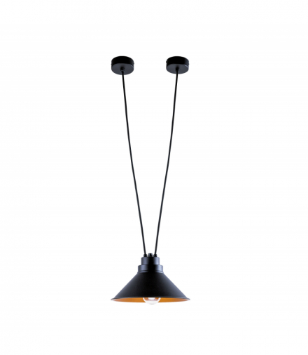 PERM Lampa wisząca w stylu industrialnym E27 max 25W LED ONLY Czarny Nowodvorski 9148
